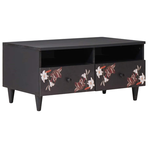 Kavos staliukas su stalčių Įvairiaspalvis 80 x 54 x 40 cm