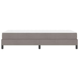 Kiemas lova su čiužiniu Taupe 90 x 200 cm audinys