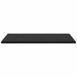 Knygų lentyna 4 pcs Juoda 60 x 40 x 1.5 cm Apdirbta mediena