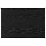 Knygų lentyna 4 pcs Juoda 60 x 40 x 1.5 cm Apdirbta mediena