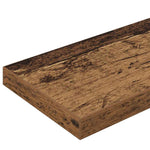 Knygų lentyna 4 pcs Ruda 100 x 10 x 1.5 cm Apdirbta mediena