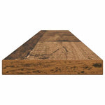 Knygų lentyna 4 pcs Ruda 100 x 10 x 1.5 cm Apdirbta mediena