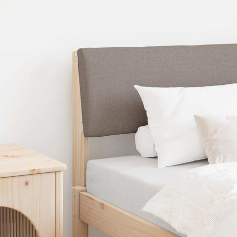 Apmušta lovos galvūgalis Taupe 80 cm Kietos pušies mediena