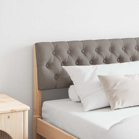 Apmušta lovos galvūgalis Taupe 180 cm Kietos pušies mediena