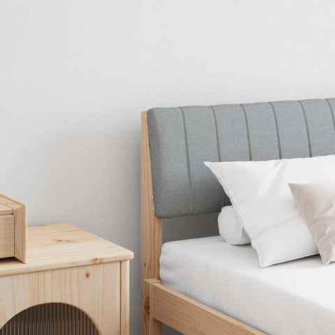 Apmušta lovos galvūgalis Šviesiai pilka 180 cm