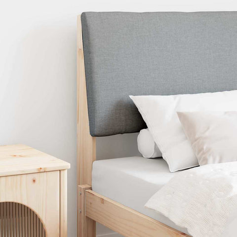 Apmušta lovos galvūgalis Šviesiai pilka 80 cm