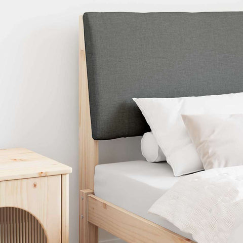 Apmušta lovos galvūgalis Tamsiai pilka 80 cm