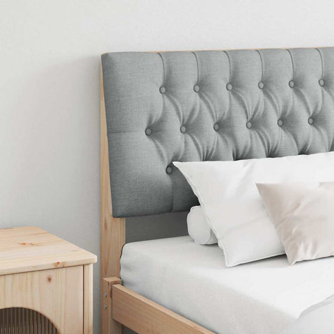 Apmušta lovos galvūgalis Šviesiai pilka 200 cm