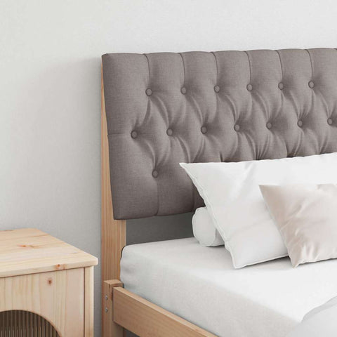 Apmušta lovos galvūgalis Taupe 180 cm Kietos pušies mediena