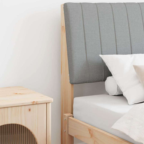 Apmušta lovos galvūgalis Šviesiai pilka 90 cm