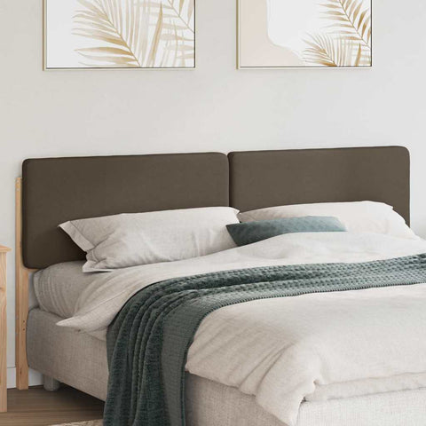 Apmušta lovos galvūgalis su galvūgalio Ruda ir Taupe 200 cm