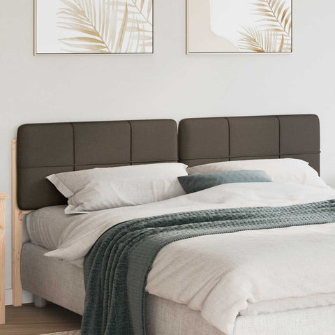 Apmušta lovos galvūgalis su galvūgalio Ruda ir Taupe 180 cm