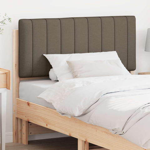 Apmušta lovos galvūgalis su galvūgalio Ruda ir Taupe 100 cm