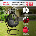 Pakabinamas krėslas STYLE