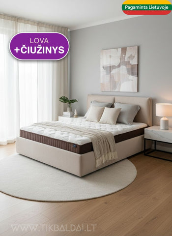 Lova London + čiužinys Royal