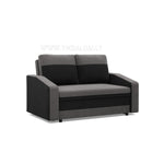 Dvivietė sofa lova Aura su miegojimo mechanizmu