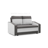 Dvivietė sofa lova Aura su miegojimo mechanizmu