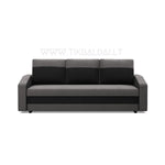 Trivietė sofa lova Aura su miegojimo mechanizmu