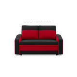 Dvivietė sofa lova Aura su miegojimo mechanizmu