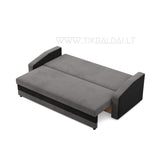 Trivietė sofa lova Aura su miegojimo mechanizmu
