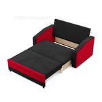 Dvivietė sofa lova Aura su miegojimo mechanizmu