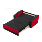 Dvivietė sofa lova Aura su miegojimo mechanizmu