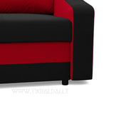 Dvivietė sofa lova Aura su miegojimo mechanizmu