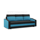 Trivietė sofa lova Aura su miegojimo mechanizmu