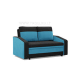Dvivietė sofa lova Aura su miegojimo mechanizmu