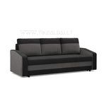 Trivietė sofa lova Aura su miegojimo mechanizmu