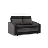 Dvivietė sofa lova Aura su miegojimo mechanizmu