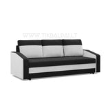 Trivietė sofa lova Aura su miegojimo mechanizmu