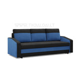Trivietė sofa lova Aura su miegojimo mechanizmu