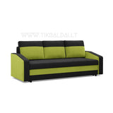 Trivietė sofa lova Aura su miegojimo mechanizmu