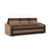 Trivietė sofa lova Aura su miegojimo mechanizmu